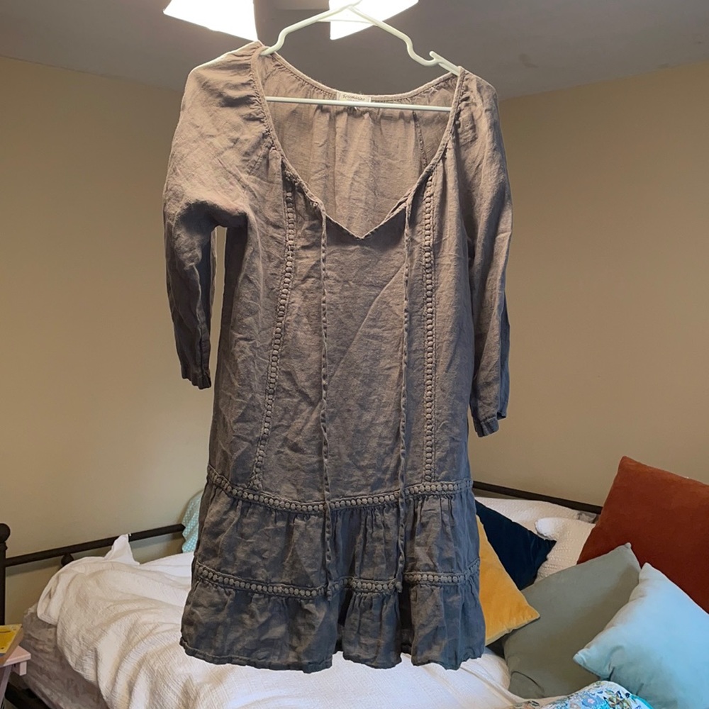 Green tunic dress size xs(can fit a s/m)